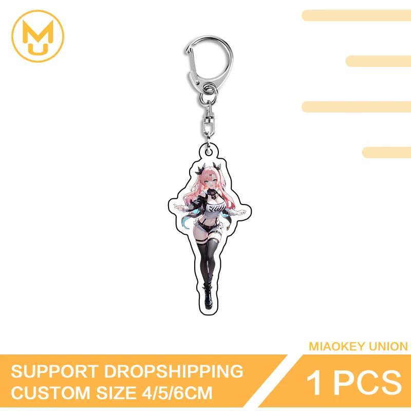 

Nicole Demara Zenless Zone Zero Beautiful Anime Figure Acrylic Keyring Exquisite Standing Posture Jewelry Accessories Gifts