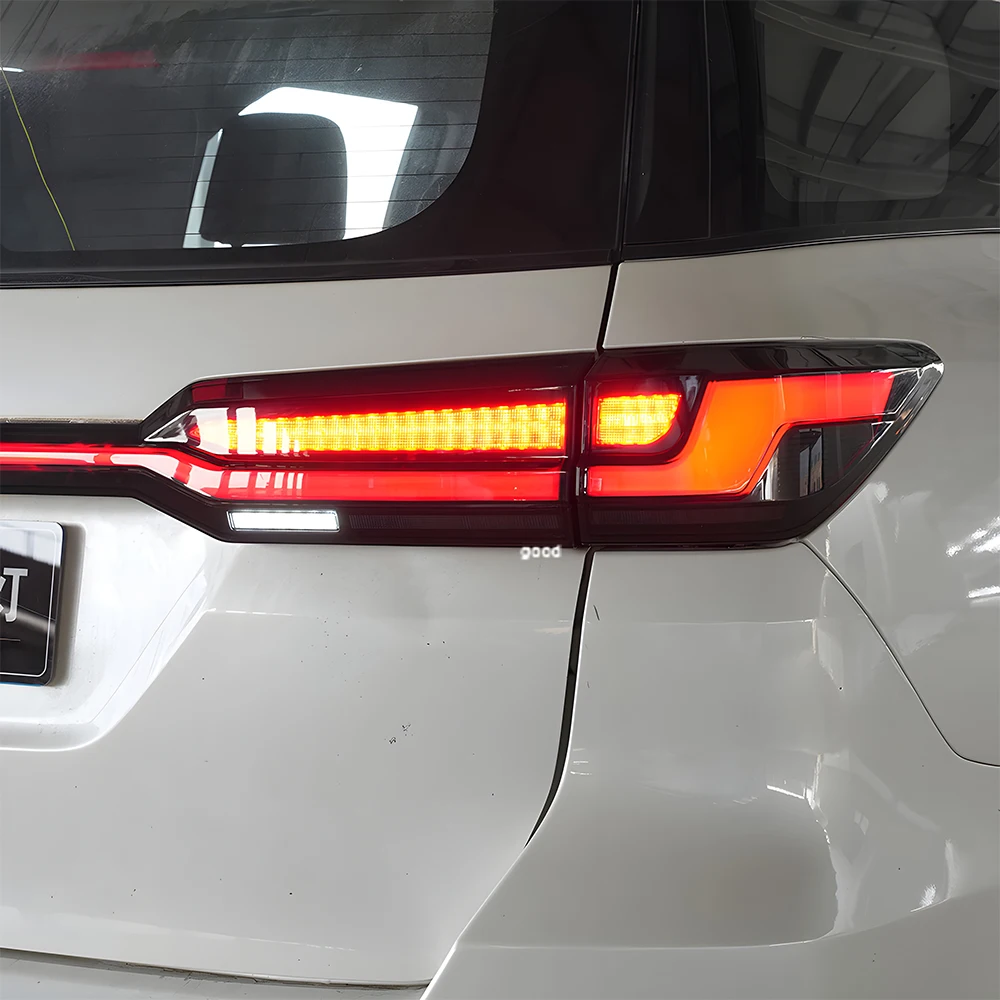 

Car Lights For Toyota Fortuner 2016-2020 LED Auto Rear Back Lamps Assembly Upgrade Startup Effect Through Taillights Accessories
