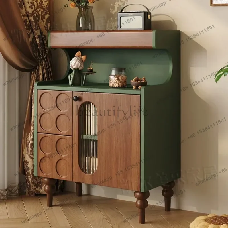 FG Dust Proof Luxury Bedroom Living Room Cabinets Entryway Shelf Craft Sideboard Storage Locker Kitchen Shelves Adults Furniture