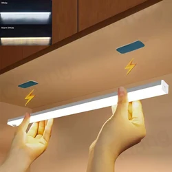 Wireless LED Night Light Motion Sensor Light Closet Night Lamp For Kitchen Bedroom Detector Light Cabinet Staircase Backlight