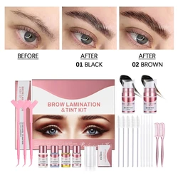 Brow Lamination Tint Eyelash Eyebrow Styling Maquiagem Eyes Makeup DIY Lifting Salon Home Use Long Lasting Glossy Volume