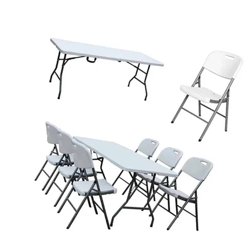 Rectangular Catering Banquet Picnic Plastic Folding Outdoor Table