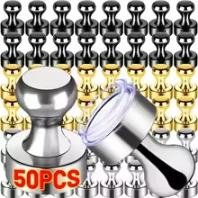 Metal Strong Magnets Neodymium Magnetic Pushpins Whiteboard Fridge Thumbtack Durable Power Magnet Push Pins for Office School
