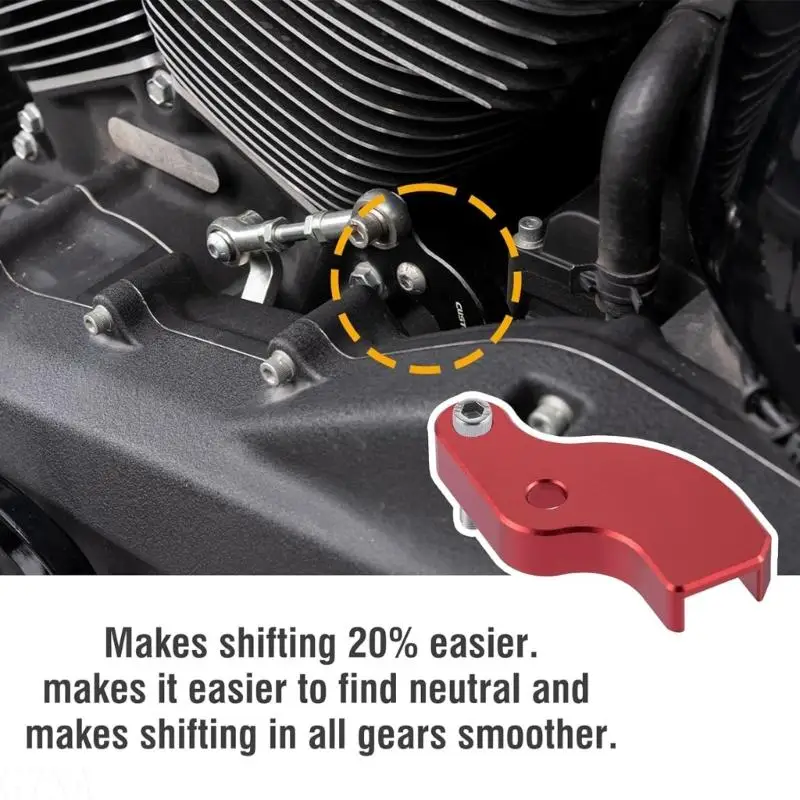 

G7NA Motorcycle Gear Shifter Neutral Assist Precisions Designs Strong Aluminum Neutral Finder Shifts Lever Suitable for Bike