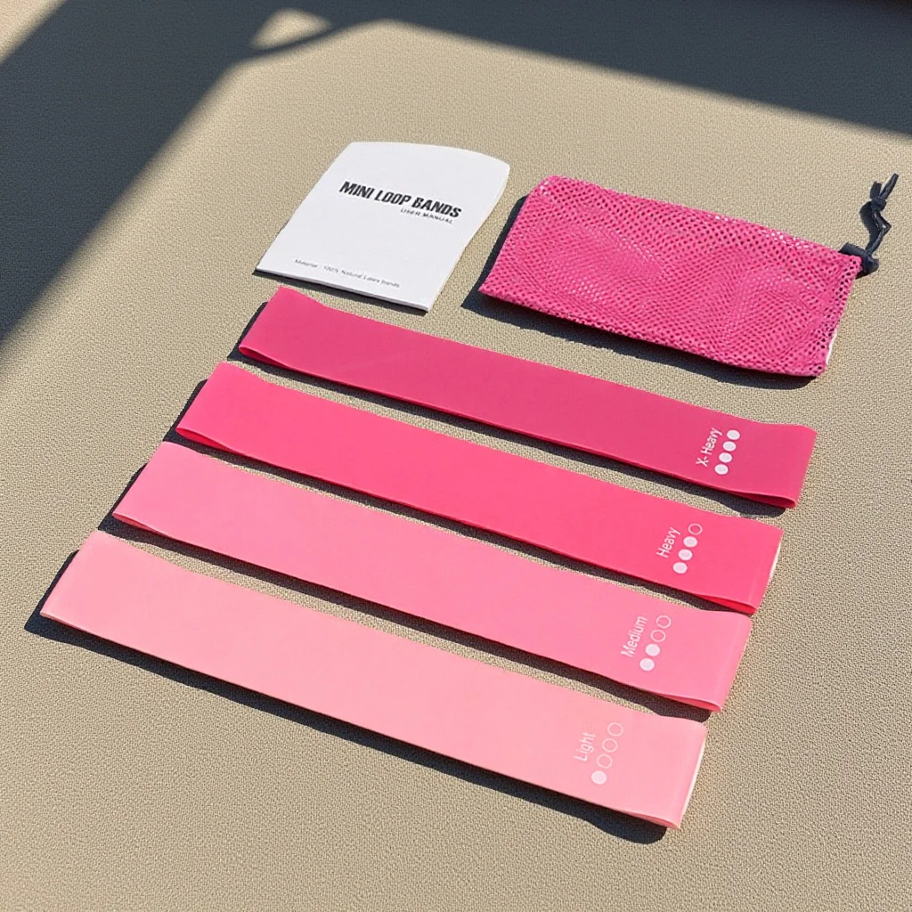 

4Pcs Elastic Resistance Bands Yoga Exercise Tool for Bodybuilding Sports Training Resistance Band