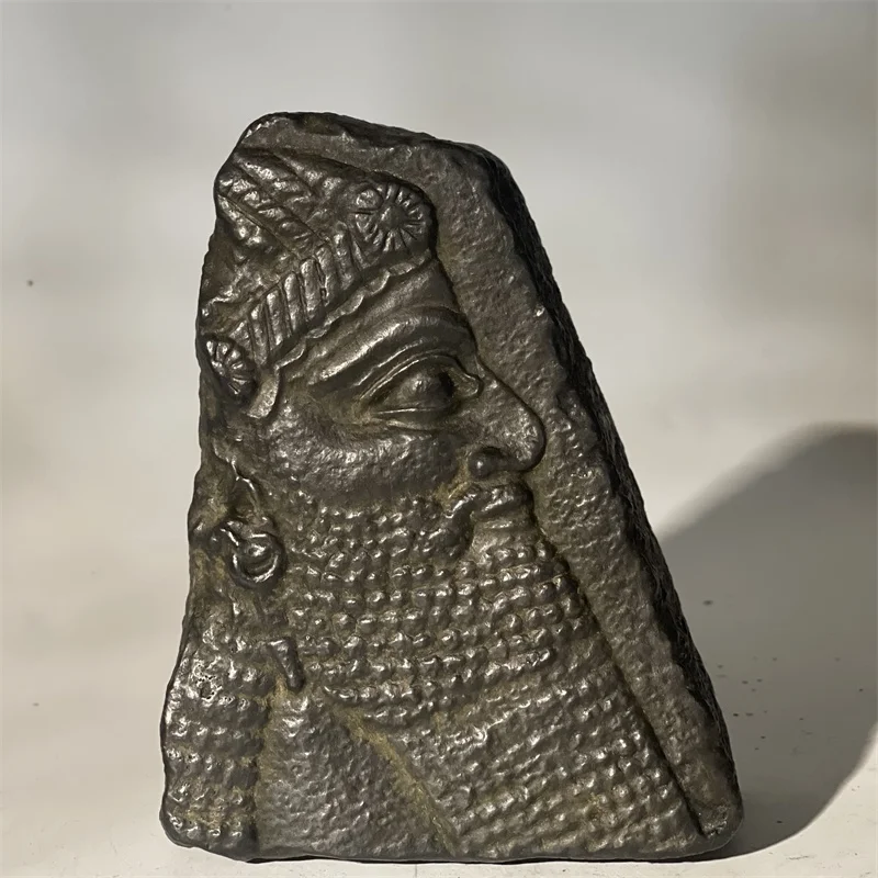 Assyrian Empire Assyrian 2 Culture Style Relief Book Stand Ornaments Replica Artwork Historical Theme Stone Carving Board