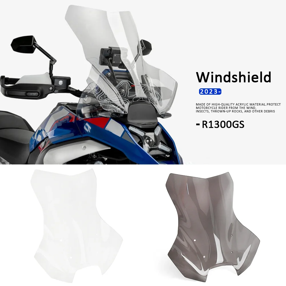 

Аксессуары для мотоциклов: расширенный ветрозащитный экран GS1300, ветровое стекло, дефлектор, обтекатель для BMW R1300GS R1300 R 1300 GS 2023-