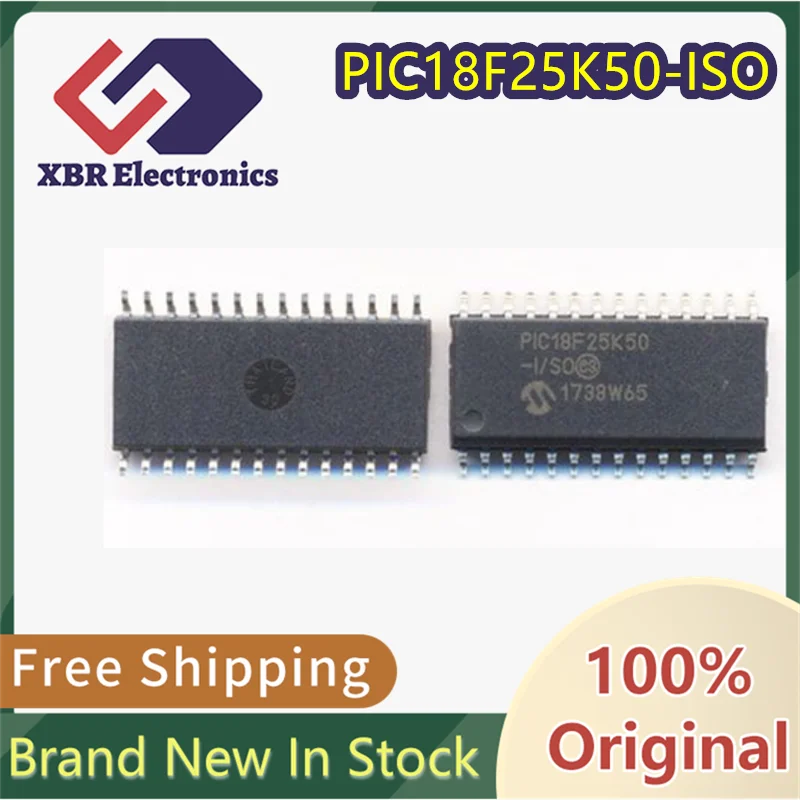 

(1/10 piece) PIC18F25K50T-I/SO PIC18F25K50 SOP-28 MCU Microcontroller Chip Brand New Genuine Original Product Free Shipping