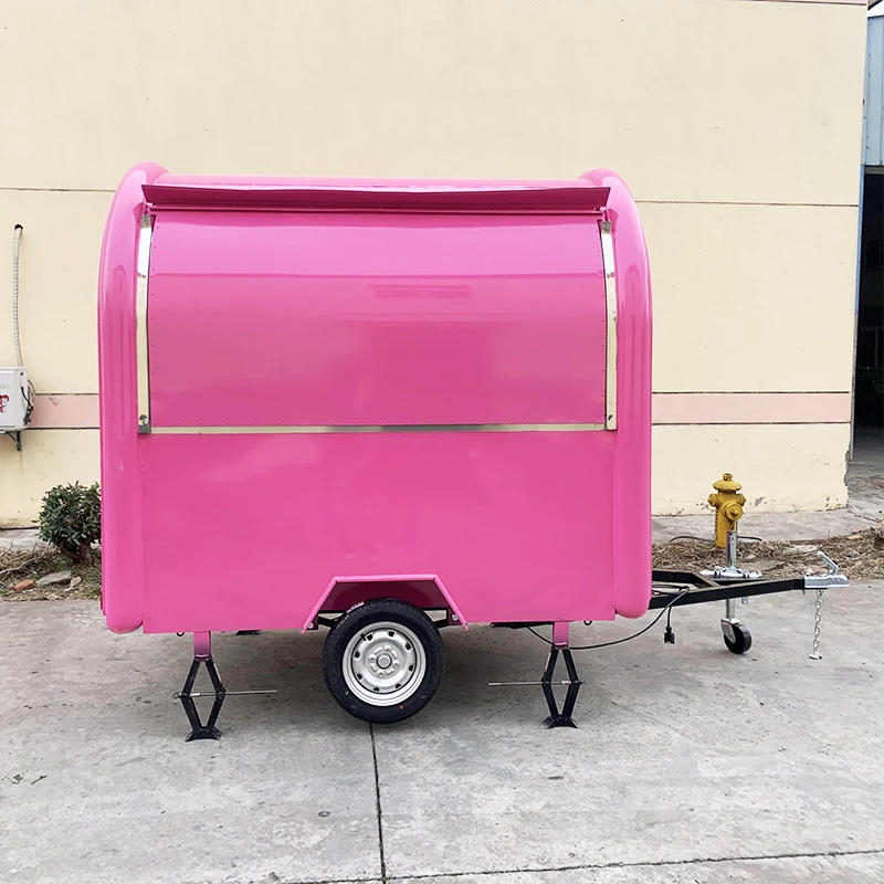 FL Enclosed Food Trailer Usa Hotdog Cart Restaurant Truck Retail Ice Trailer Pizza Food Shop Hotel Coffee Ice Cream Corn More