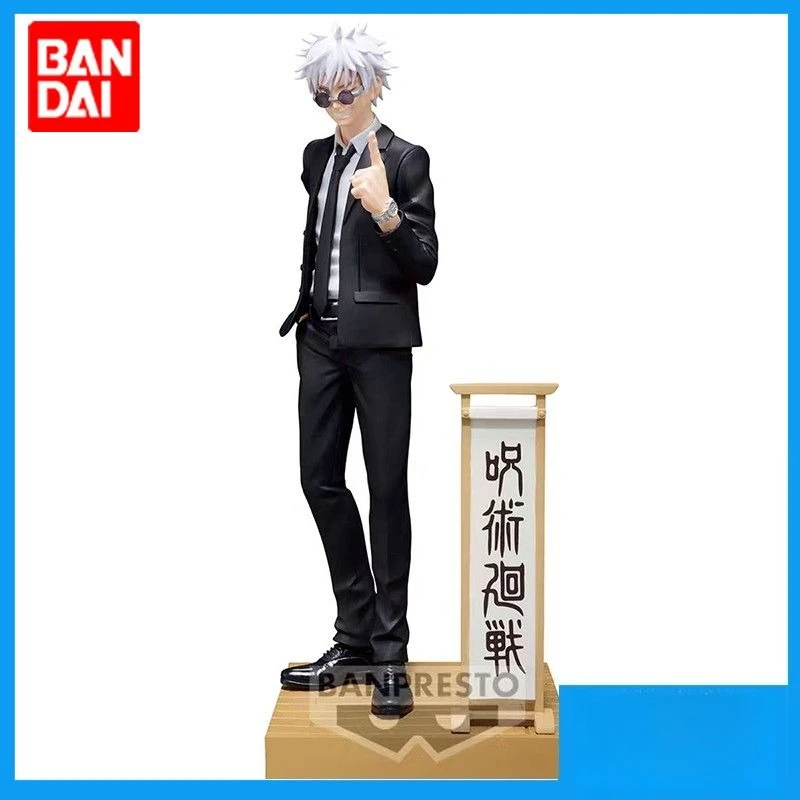 

Genuine Bandai Spirits Jujutsu Kaisen Satoru Gojo Comedy Suit Brand New Prize Figure Collectible Figurines Boys' Toys Gift
