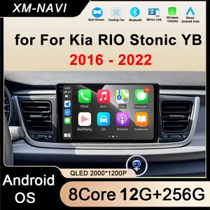 Android 14 Carplay Pemutar Video Multimedia GPS Radio Mobil Otomatis untuk Kia RIO Stonic YB 2016 2017 2018 2019 2020 2021 2022 Stereo BT 10 miniatur kia stonic penjualan terbaik 2019 - №