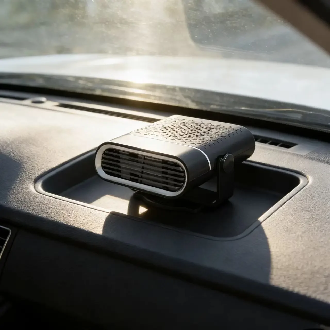 New Portable Car Heater 12V/24V Defrost & Defog Your Windshield, Perfect Travel Companion. Fast Heating & Quiet Operation.
