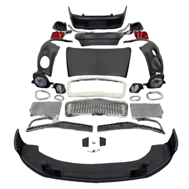 

Für 2006-2019 Upgrade 2020-2022 Bingley Flying Car Body Kit Alte Modelle Auf Neue Original Komponenten