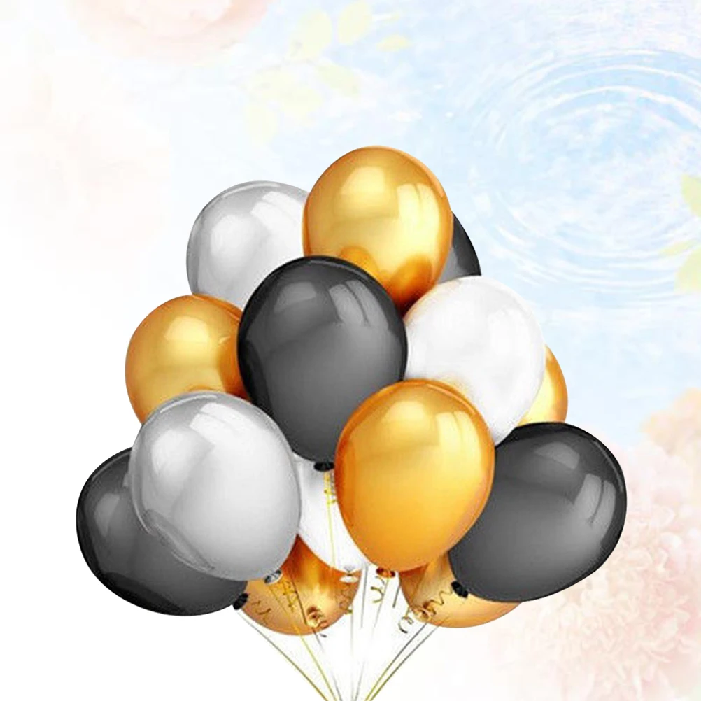 

Latex Balloon Suit Strong Wedding Birthday Party Decoration Ribbon Ornaments Non Toxic Stylish Chic Balloon Accessories