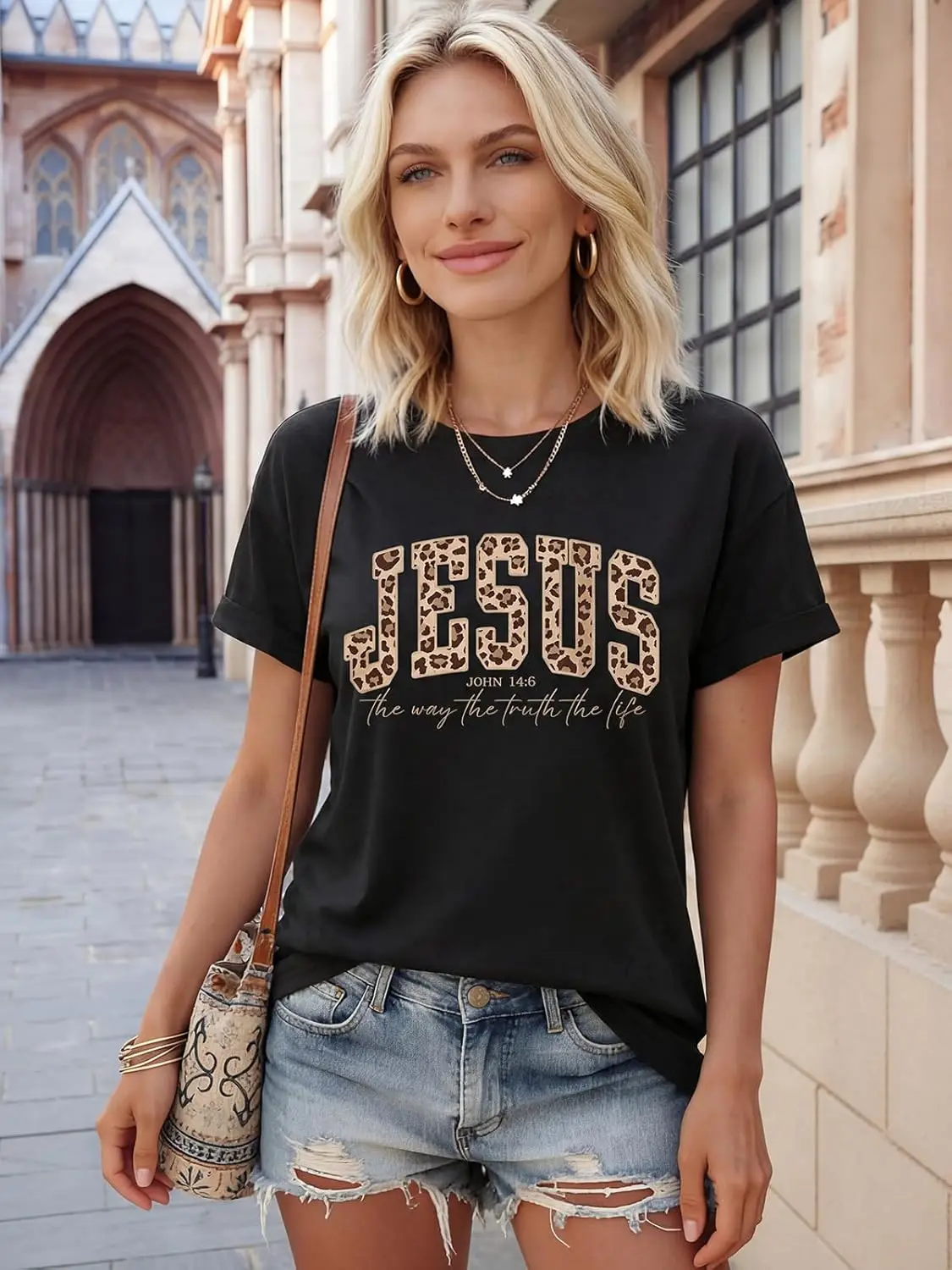 Christian Shirts for Women Faith T Shirts Jesus Religious Graphic Tees Cross Pray Bible Verse Inspirational Tops