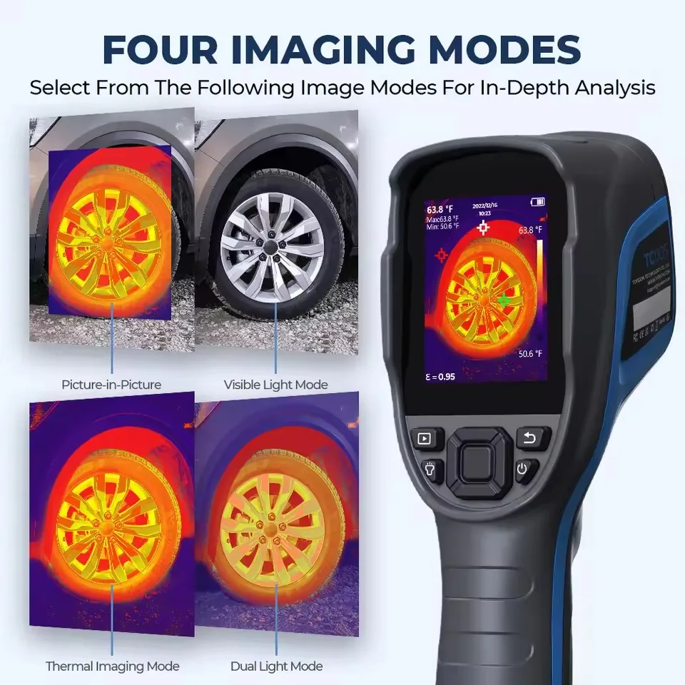2026 NEW TOPDON TC005 High Resolution Accuracy 256*192 Handheld Infrared Thermal Scanner Imaging Camera Imager