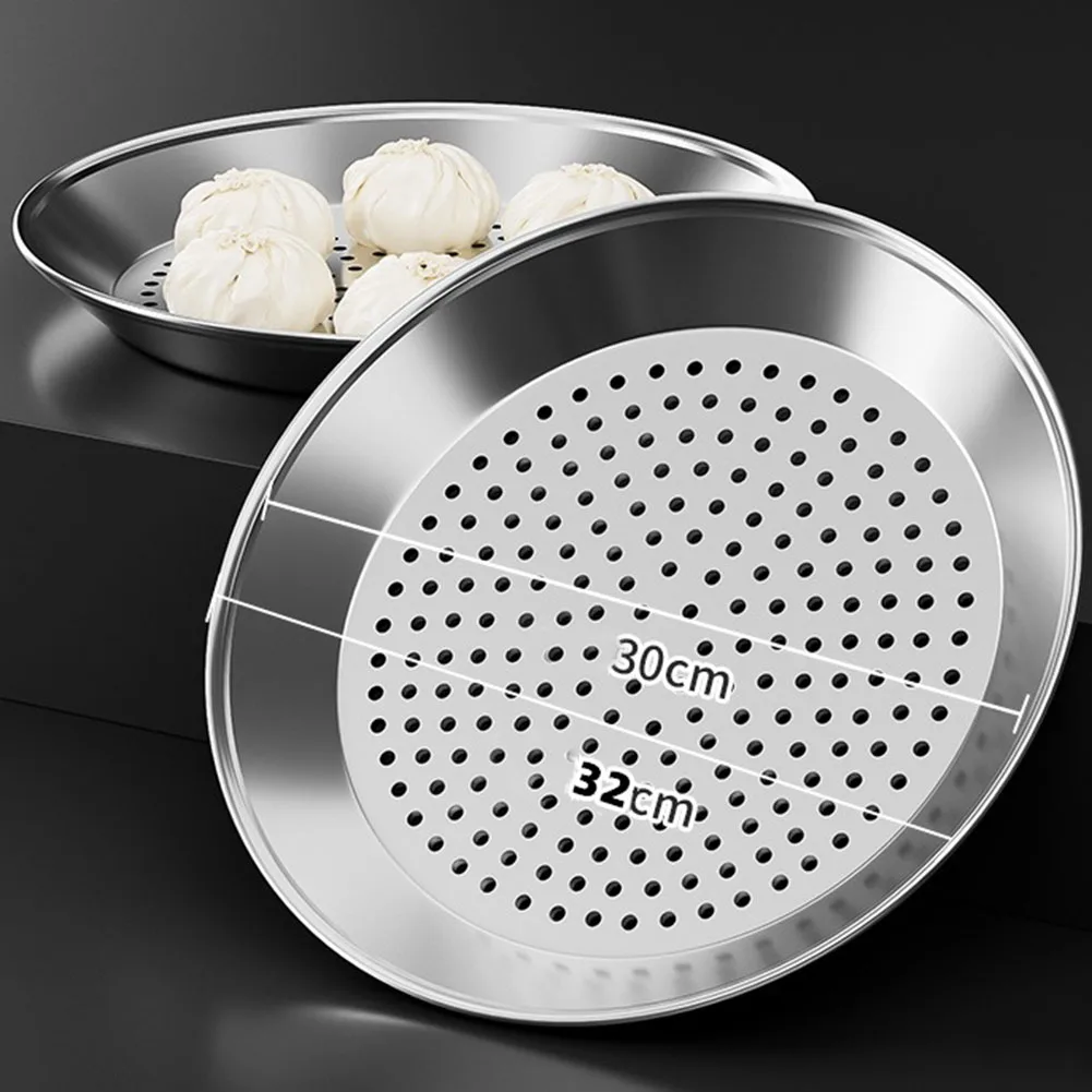 Stainless Steel Wok Steam Grid 304 Material Thick Build for Consistent Steaming 30cm 32cm 34cm Oxidation Resistant