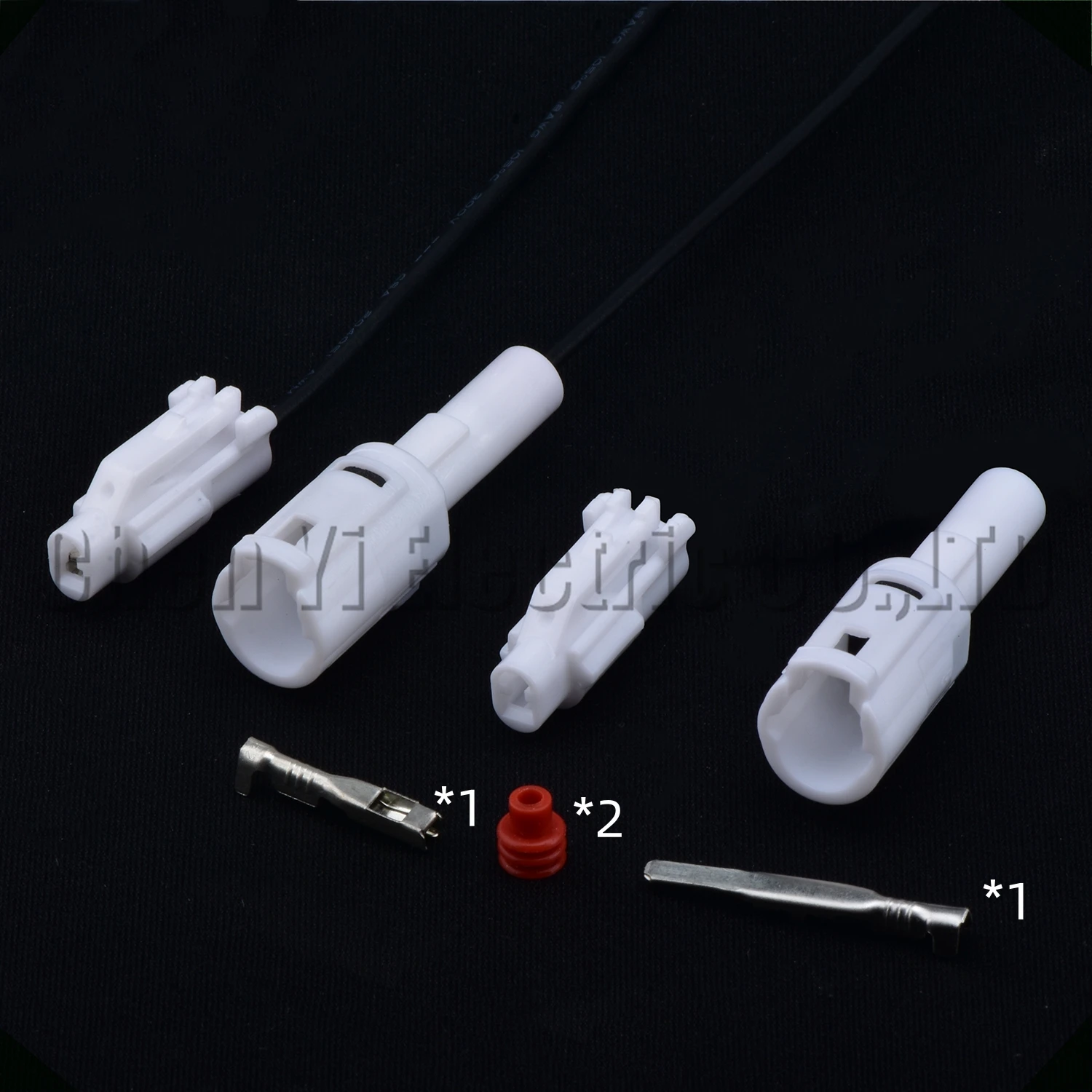 

1 контактный автомобильный водонепроницаемый разъем, штекер или гнездо MT090, Тип корпуса, Автомобильный Электрический провод, вилка 6187-1171 6180-1181 для Toyota