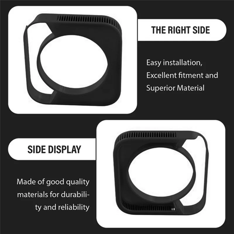 【Lowest-Price!】For 2024 Mac Mini M4 Cooling Base Anti-Slip Dustproof 3D Printed Bracket For Enhanced Stability And Protection