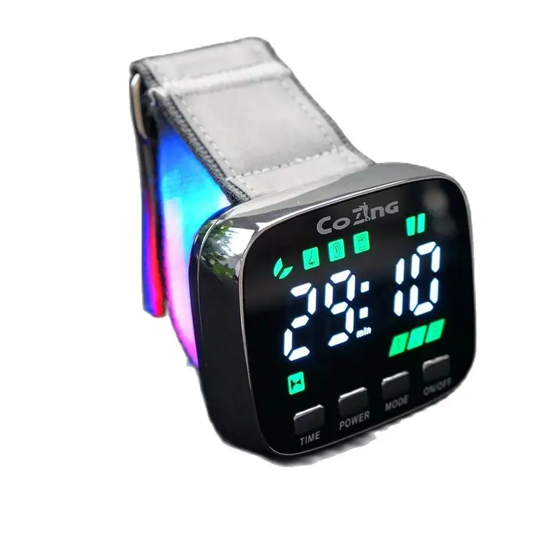 

Red Light Medical Laser Watch Therapeutic Apparatus for Reduce Blood Glucose Diabetes 650nm lllt Home Use