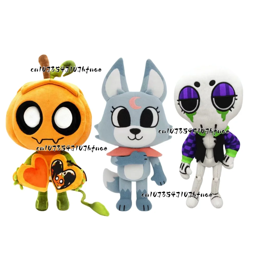 

Gourdy Plush Dandy’s World Plush Halloween Pumpkin Smiling Soft Stuffed Doll Cute Plush Toy Collectible Gift Home Decoration