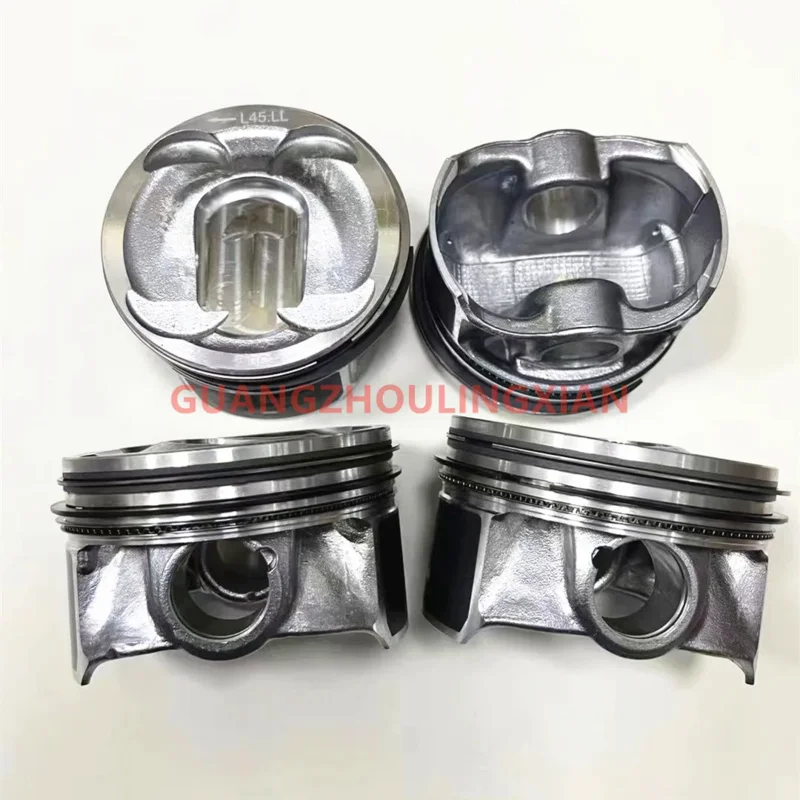 

4 PCS AG9Z-6108-L 087134 Piston for Land Rover Discovery Sport L550 Range Rover Evoque 2.0 Ford Ecoboost 204PT TPBA TPWA 240HP