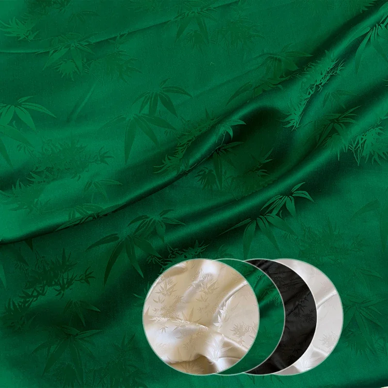 

Шелковая шелковая жаккардовая атласная ткань в китайском стиле, одежда, платье, рубашка, постельное белье, сделай сам, модельер для шитья, материал, ткань