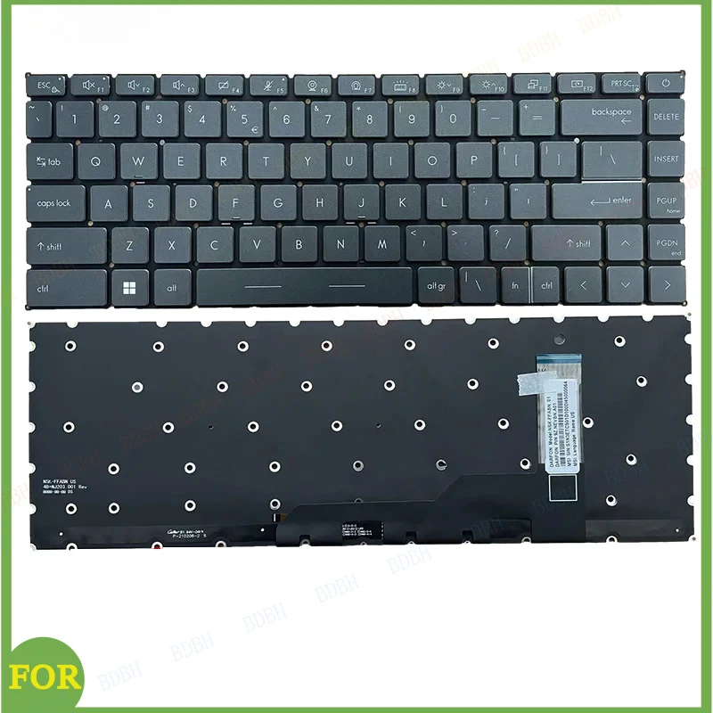 Клавиатура RU/US/SP/GR для MSI Prestige 14 P14 Modern 14 15 GS66 GE66 GP66 P40 MS-14D3 MS-14D2 MS-14D1 с RGB-подсветкой каждой клавиши