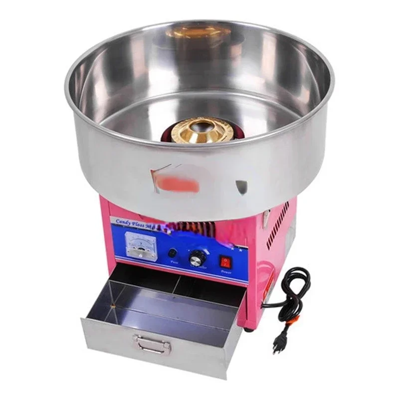 The most popular commercial automatic mini desktop flower cotton floss making machine, suitable for snack shops