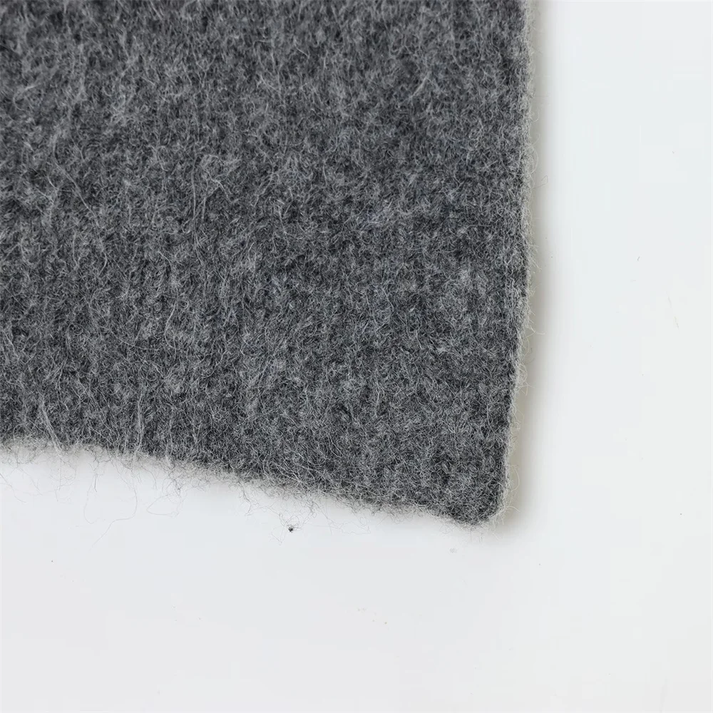 เสื้อถักแขนสั้นประดับลูกปัด คอกลม สไตล์อเนกประสงค์ แฟชั่นใหม่สำหรับผู้หญิง ฤดูใบไม้ร่วงและฤดูหนาว