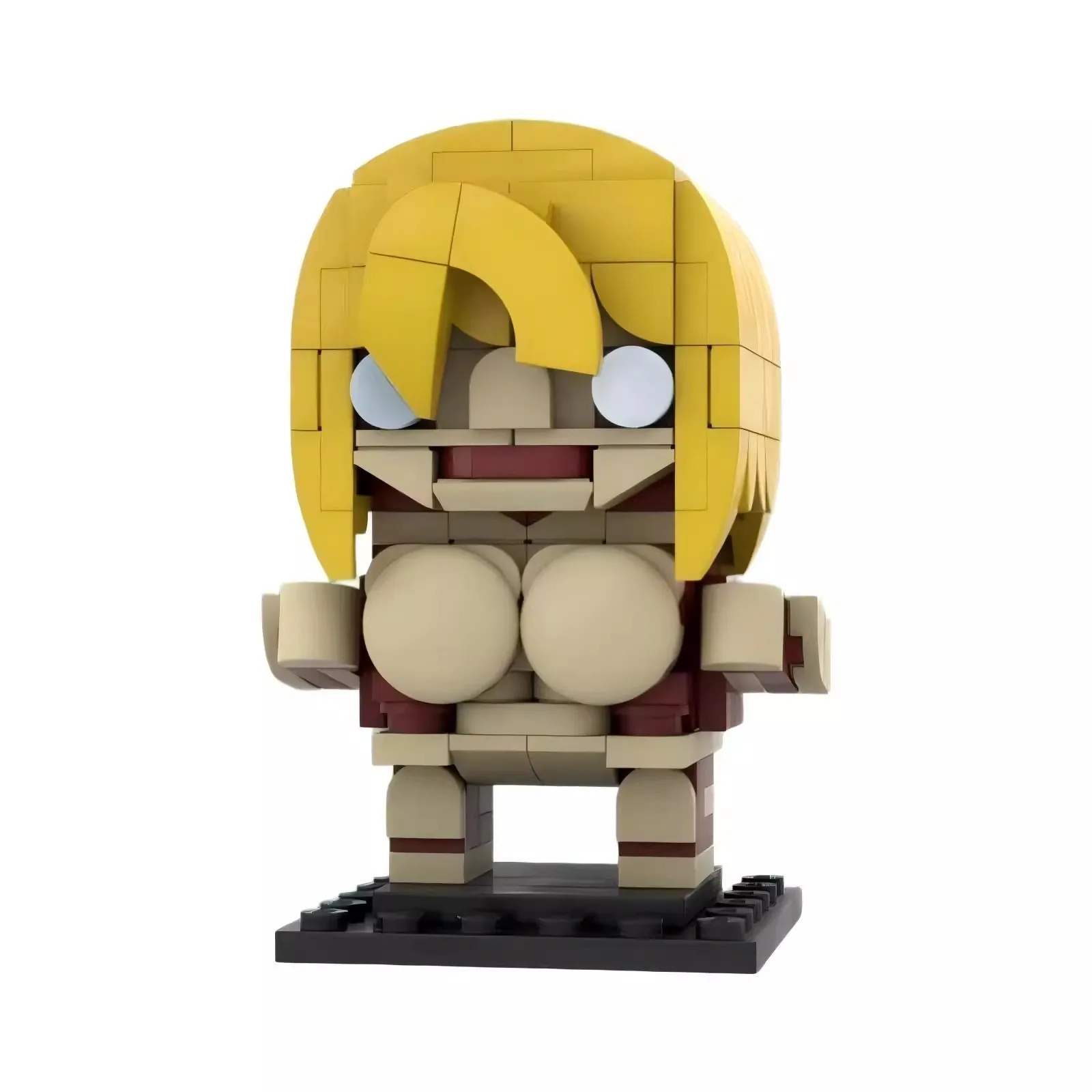 Bricklink MOC Japan Anime Figures Attack on Titan Nine Giants Brickheadz Sets Building Blocks Kid Toys Halloween Gift