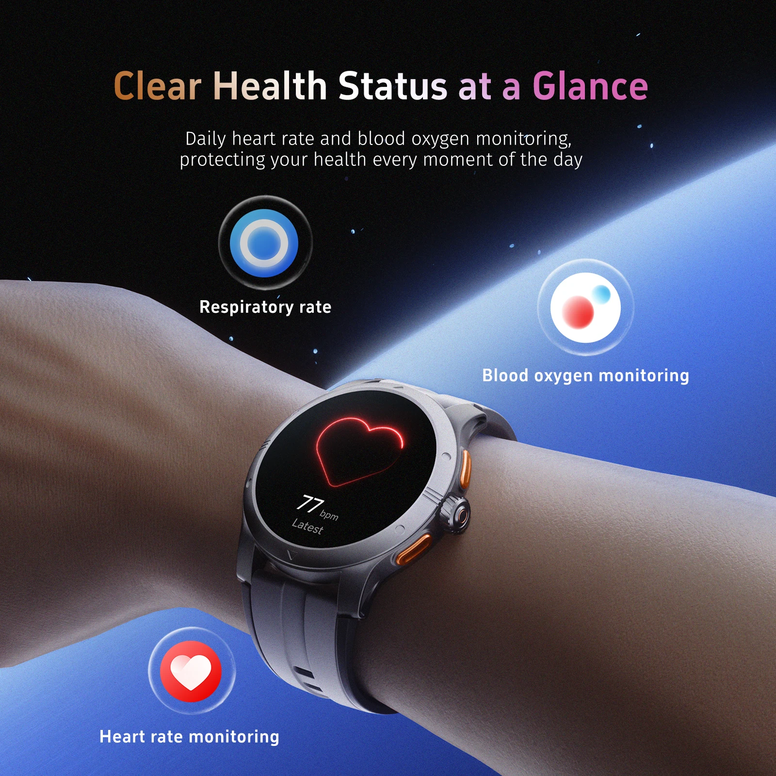 Smart Watch with NFC ECG Heart Rate Exercise SOS Notifications Heart Rate and Blood Pressure Monitoring us Liquid Silicone Strap