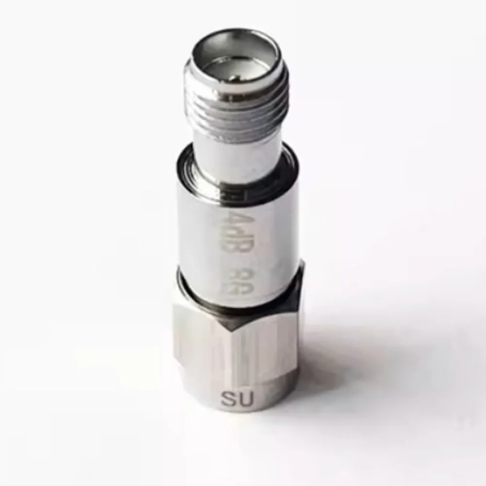 Compact 10dB 2W Coaxial Attenuator DC 8GHz with For SMA Male to Female Connector for RF and Microwave Measurement Use