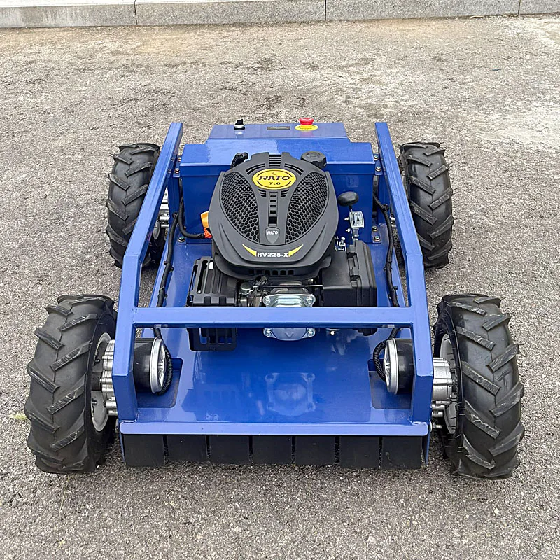 Hot-selling Wheeled Remote Control Lawn Mower, Suitable for Home and Agricultural Use, Simple Operation and High Efficiency
