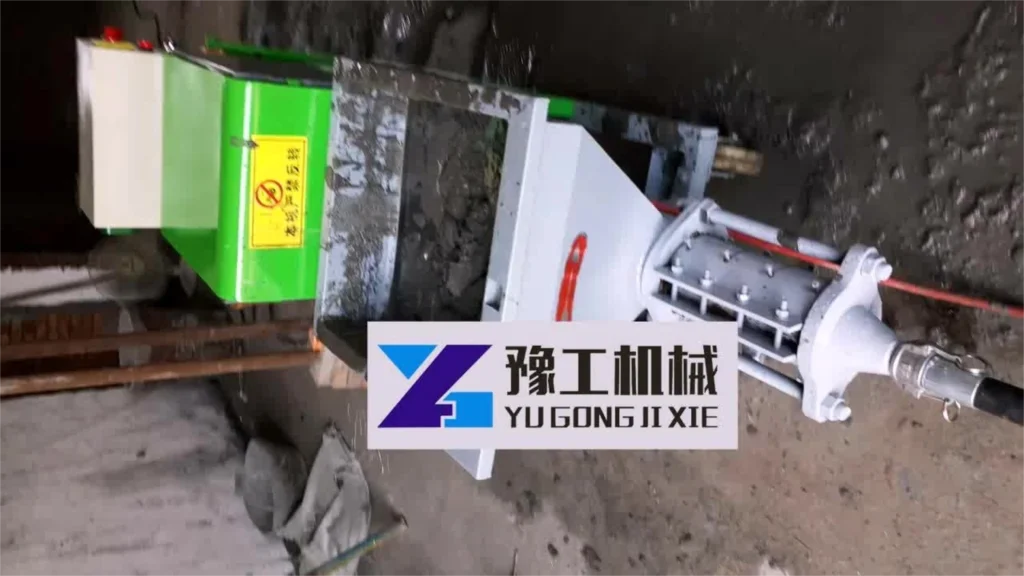 YUGONG High Efficiency Automatic Wall Plaster Spraying Machine For Sale