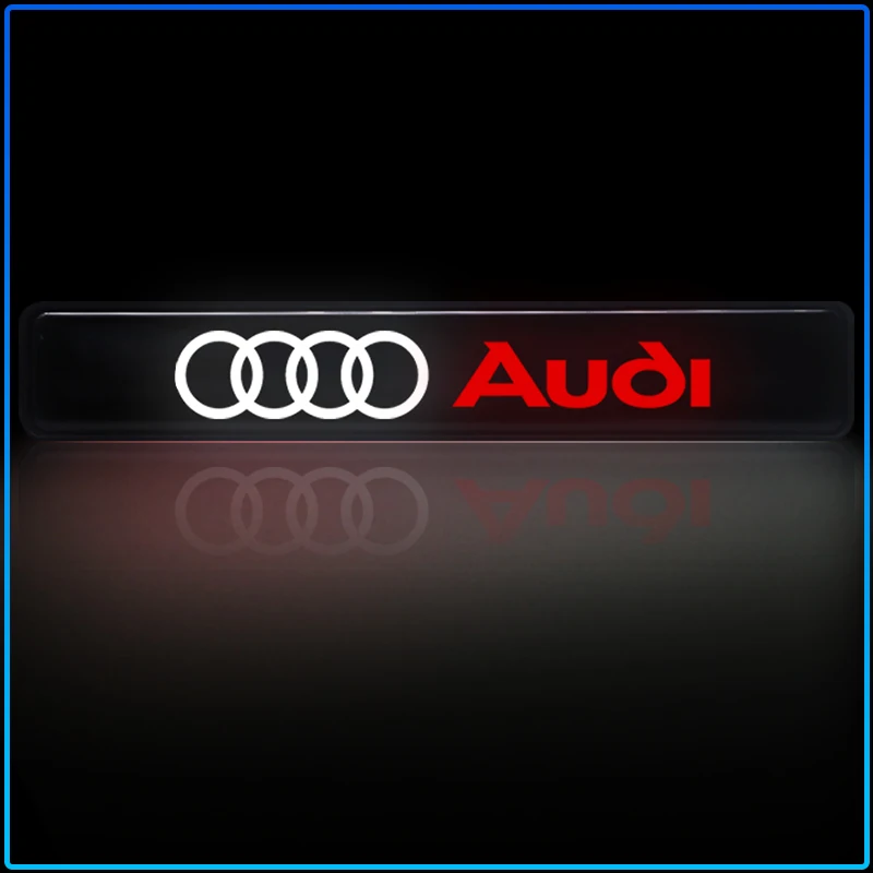 1Pcs Auto Front Grille Badge Car Head Grill Emblem LED Light For Audi A4 A3 A5 A6 A7 A8 Q3 Q5 Q7 Q8 B5 B6 B7 B8 B9 Q7 8P 8V 8L view 5