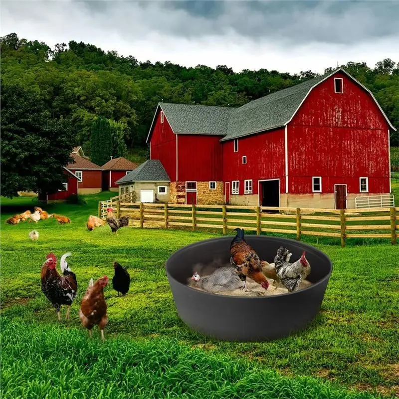 ABDJ-Chicken Dust Bath Tub, Adjustable 28