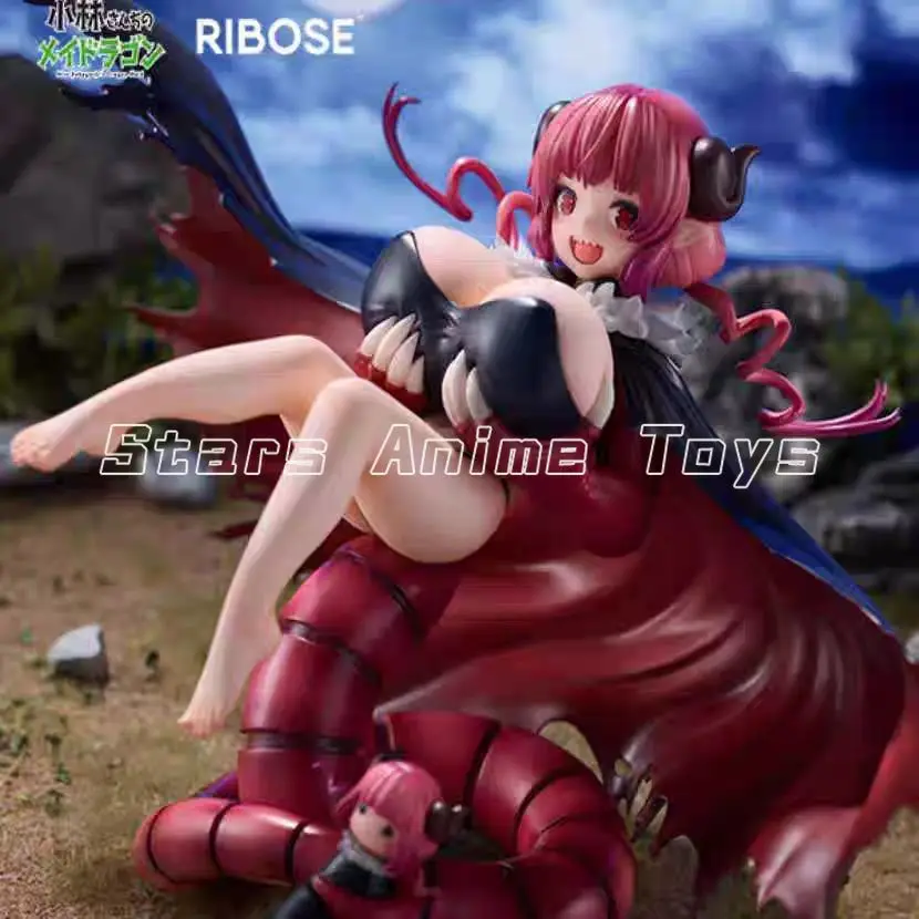 Figurines d'animation originales RIBOSE Miss Kobayashi Dragon Maid IRURU 1/6, modèles d'ornements, jouets