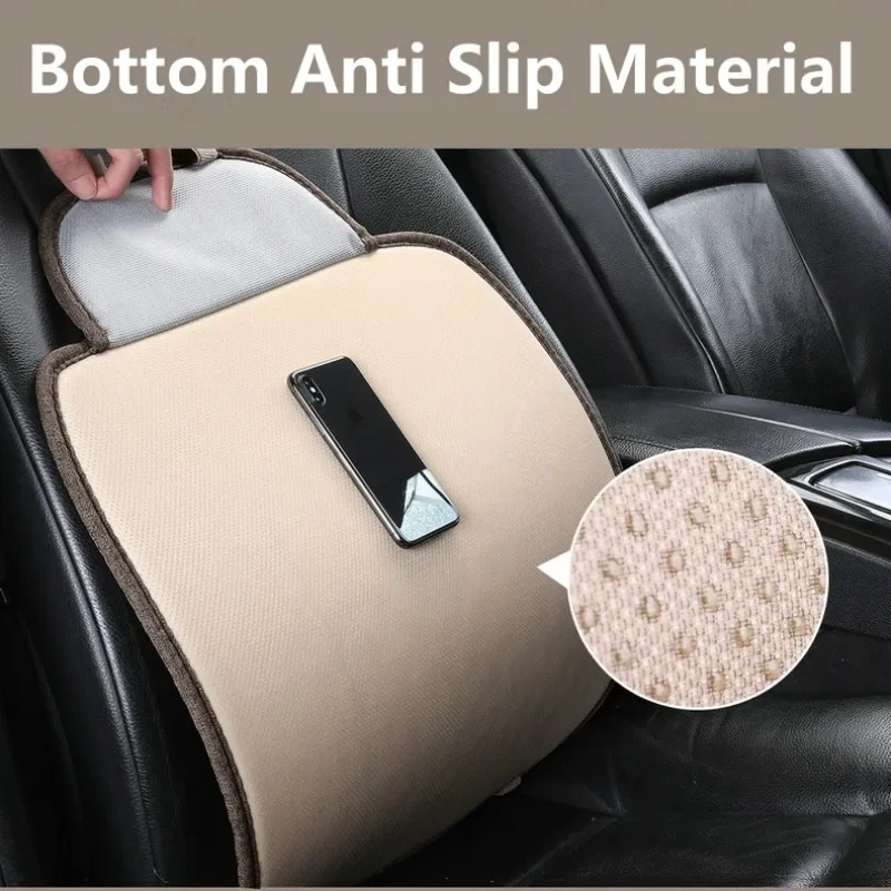 Universal Anti-slip Car Seat Cover Auto Seat Front Seat Protector Cushion Linen Fabric Car Interior Accessories Cool Cushion