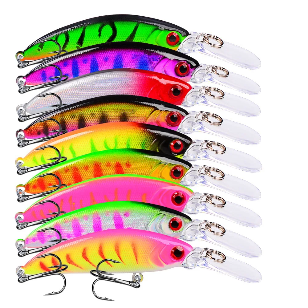 Longmouth Minnow Jerkbait 3D Ojos – Señuelo Mar 9 Colores - imagen 4