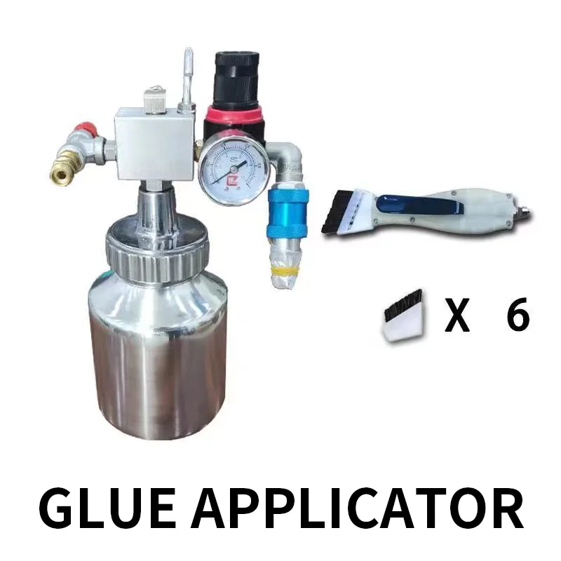 Small Pneumatic Glue Applicator, 1L Manual Glue Applicator, White Glue/PU Glue Repair Gun, Dispenser Essential for Shoe