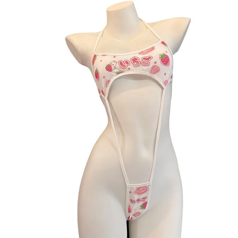 

Erotic Underwear Bodysuit Mini Bra & Brief Sets Women Lolita Kawaii Bikini Teddies Bodysuit Cosplay Erotic Costumes Underwear