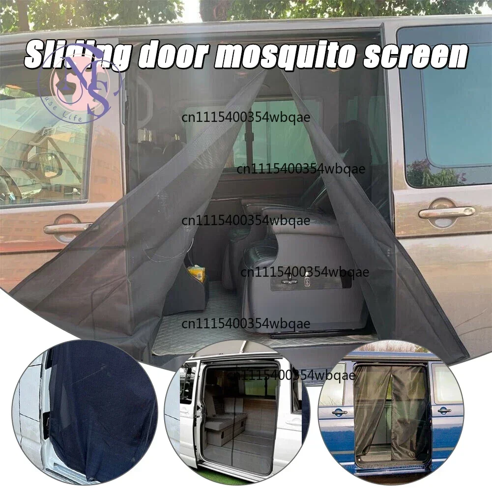 ZOCI-FOR-Magnetic Mosquito Insect Screen Net For VW T5 T6 Sliding Door Camper Van Replacement Parts
