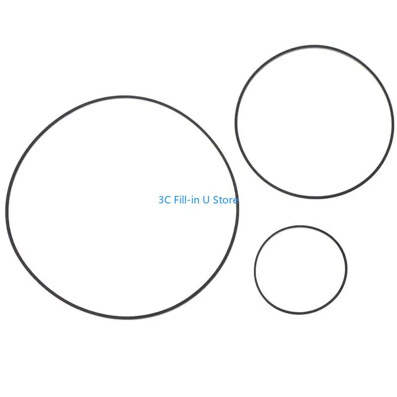 G8TA 1 Bolsa mistura fita fita fita fita correia quadrada para gravador DVD Player 45/45-130mm