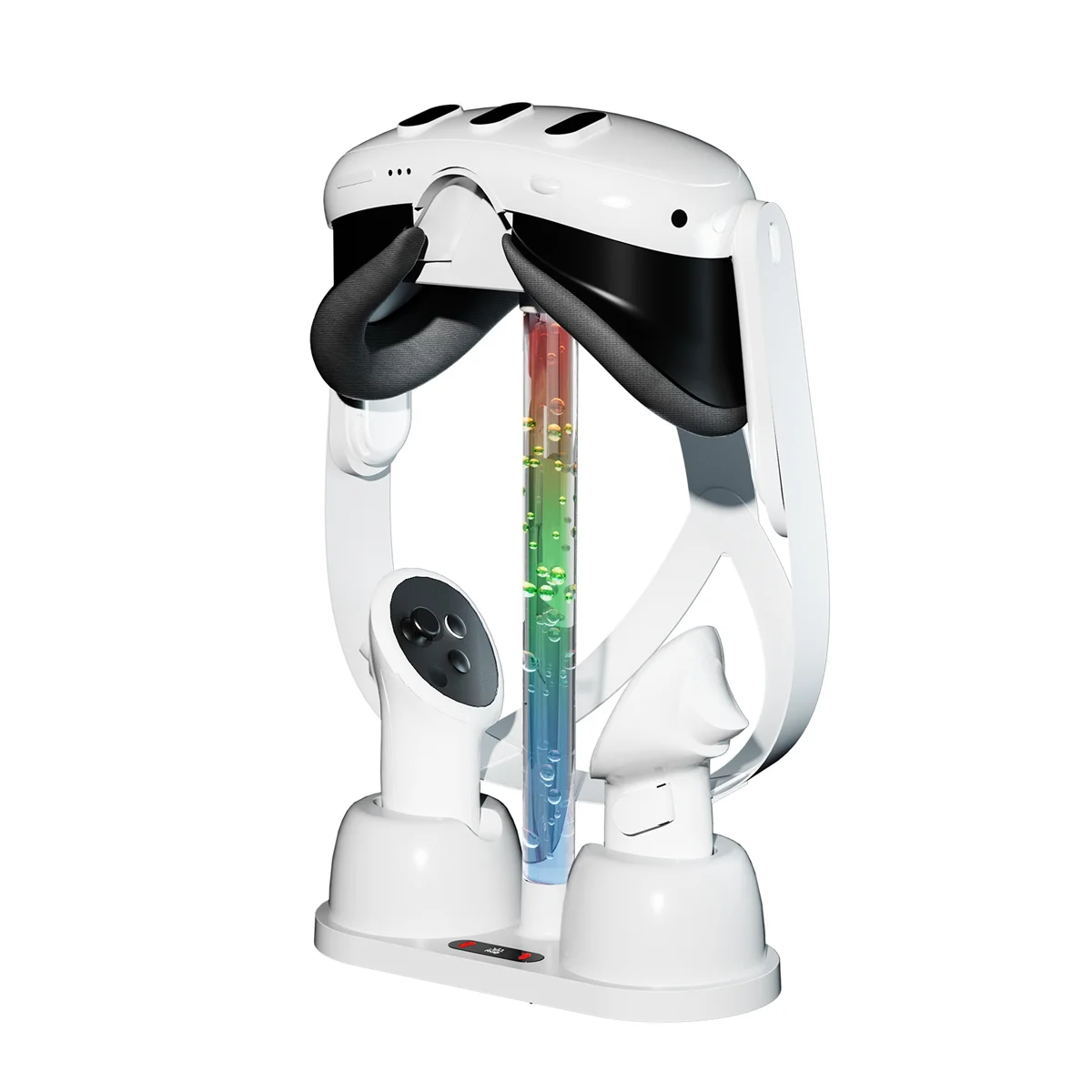 【STOCK】Charging Dock for Meta Quest 3 VR Headset Charging Stand Charger Station for Meta Quest 3 RGB Lights Storage Stand
