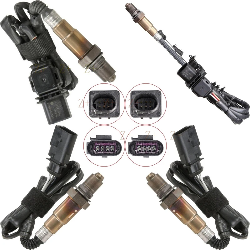 Z+  4PCS Oxygen Sensor For 2012 2013 2014 2016 2017 2018 Volkswagen Passat 3.6L V6
