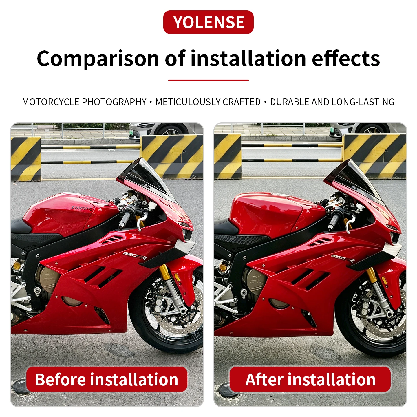 Motorcycle Accessories Fuel Gas Tank Cover Protector For ZHANGXUE 820RR 820RR-R 2026 2027