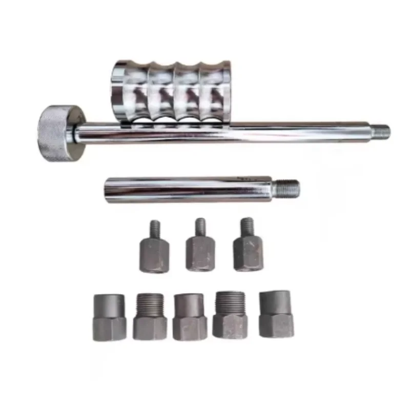 Diesel Common Rail Injector Puller with Slide Hammer 8pcs Joint Fuel Injector Pull Out Repair Tool