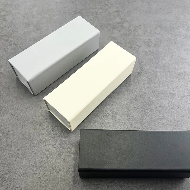 حافظة نظارات عصرية مصنوعة يدويًا حافظة نظارات شمسية قابلة للطي مربعة مضادة للإجهاد حافظة نظارة صلبة #2