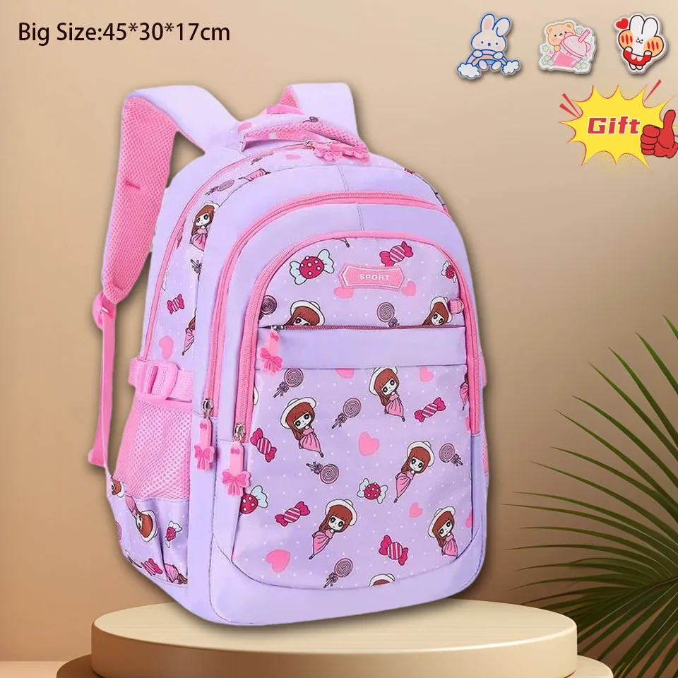 Versione coreana Arco Impermeabile Leggero Protezione della colonna vertebrale Zaino resistente allo sporco Zaino da scuola Ciondolo per consegna